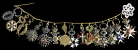 An Interesting Miniature Group of 15 Orders and Decorations attributed to the Norwegian architect, industrialist and diplomat Christian Thams, compris...