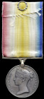 Scinde, 1843, Hyderabad reverse, with contemporary silver straight bar suspension, (Lieutt. A.P. Barker. 21st Regt. N.I.), engraved in small, tidy upr...