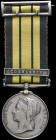 The Ashantee Medal with clasp 'Coomassie' awarded to Major Thomas George Carus Moore, Royal Highlanders (Black Watch), wounded at the Battle of Ordahs...