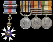 The Impressive ‘Matabele Revolt’ C.M.G Group of 4 awarded to Major Ronald MacFarlane, 9th Lancers, who served on the Staff of the Bulawayo Field Force...