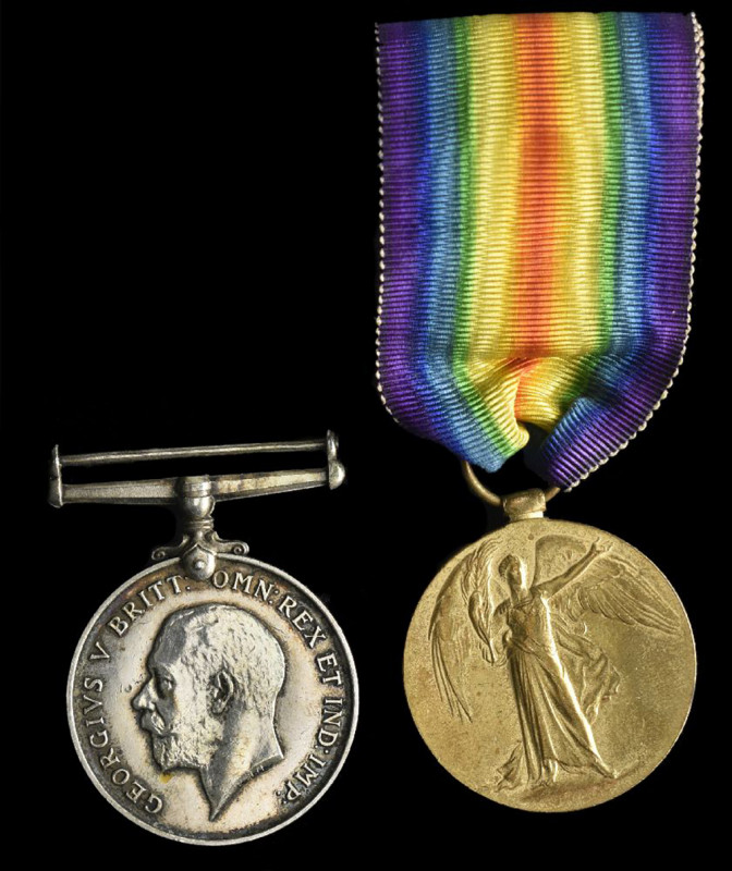 A Great War Pair awarded to Private Peter Simpson, 8th Canadian Infantry, Canadi...