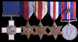 The ‘Fighting’ George Cross (Exchange E.G.M.) and WW2 P.O.W. Group of 5 awarded to Captain Clive Cyril Anthony Bayley, Central India Horse, late Surma...