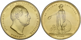 Royal Geographical Society, Founder’s Medal, 1892, in gold, by William Wyon, bare head of William IV right, titles and date mdcccxxx around, fvndator....