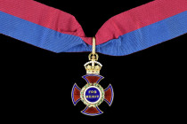 Order of Merit, Civil Division, Edward VII issue, in gold and enamels, by Collingwood, 46 Conduit Street, unnumbered, awarded to Wallace on 9 November...
