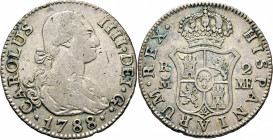 Madrid. 2 reales. 1788. MF