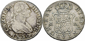 Madrid. 2 reales. 1800. FA