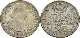 Madrid. 2 reales. 1801. FA