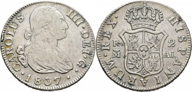 Madrid. 2 reales. 1807. AI