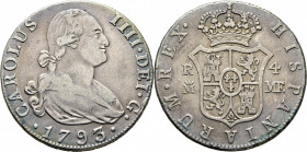 Madrid. 4 reales. 1793. MF