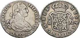 Madrid. 4 reales. 1808. AI. Escasa