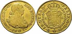 Madrid. 1 escudo. 1801. FA