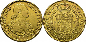 Madrid. 2 escudos. 1800. FA