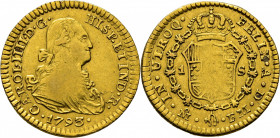 Méjico. 1 escudo. 1793. FM. Escasa