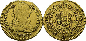 Nuevo Reino. 1 escudo. 1790. JJ. Escasa