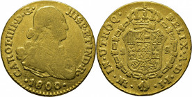 Nuevo Reino. 1 escudo. 1800. JJ. Rara