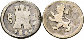 Santiago de Chile. 1/4 de real. 1807. Muy escasa