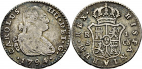 Sevilla. 1 real. 1794. CN