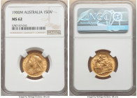 Victoria gold Sovereign 1900-M MS62 NGC, Melbourne mint, KM13, S-3875. AGW 0.2355 oz. 

HID09801242017

© 2022 Heritage Auctions | All Rights Reserved...