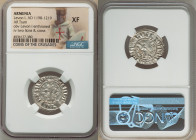 Cilician Armenia. Levon I 4-Piece Lot of Certified Tams ND (1198-1219) XF NGC, Levon I enthroned facing / Two lions & cross. Sold as is, no returns. 
...
