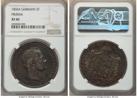 Prussia. Friedrich Wilhelm IV 2 Taler 1850-A XF45 NGC, Berlin mint, KM440.2. 

HID09801242017

© 2022 Heritage Auctions | All Rights Reserved
