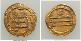 Abbasid. al-Ma'mun (AH 196-218 / AD 812-833) gold Dinar AH 206 (824/825) XF Details (Clipped), A-222.14. 18mm. 3.9gm. 

HID09801242017

© 2022 Heritag...