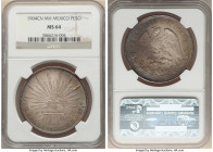 Republic Peso 1904 Cn-MH MS64 NGC, Culiacan mint, KM409. Darker multicolored shades of tone. 

HID09801242017

© 2022 Heritage Auctions | All Rights R...