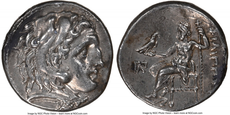 MACEDONIAN KINGDOM. Philip III Arrhidaeus (323-317 BC). AR drachm (16mm, 10h). N...