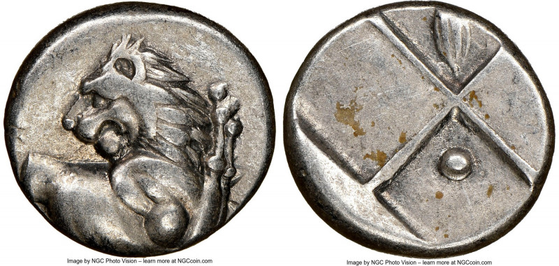 THRACE. Chersonesus. Ca. 4th century BC. AR hemidrachm (13mm, 10h). NGC Choice V...