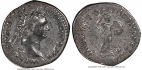 Domitian (AD 81-96). AR denarius (19mm, 6h). NGC Choice VF. Rome, 14 September AD 95-13 September AD 96. IMP CAES DOMIT AVG-GERM P M TR P XV, laureate...