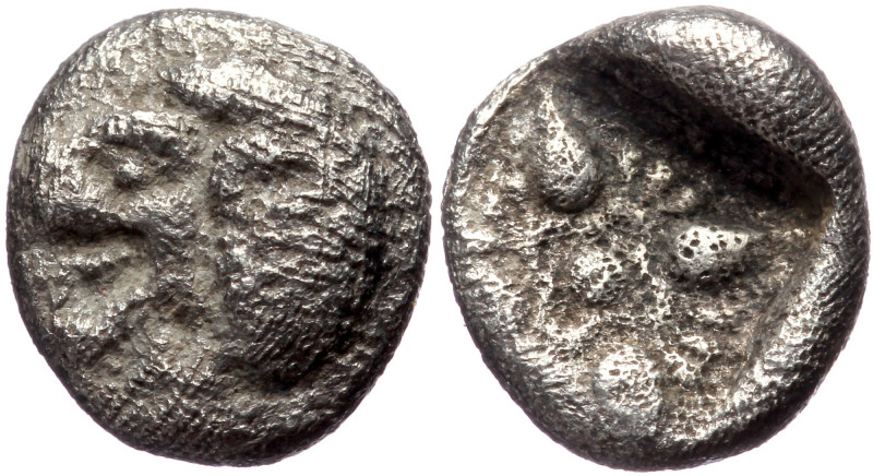 (Silver 0,91g 8mm) Ionia, Miletos AR Diobol (Silver, 1,09g, 9mm) Late 6th-early ...