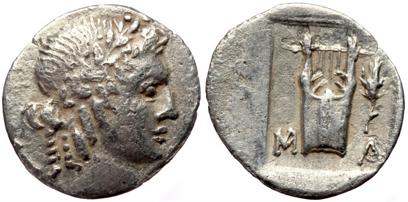 Lycia, Masikytes, AR drachm of League Coinage (Silver, 15,0 mm, 1,16 g), 1st cen...