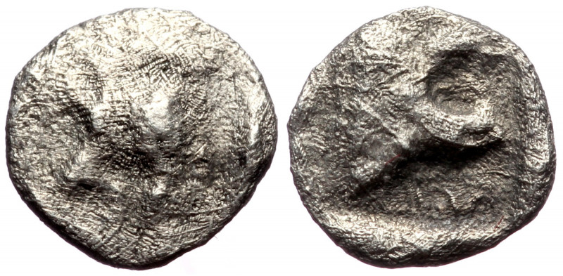 Unreaserched Greek AR hemiobol (Silver 0,27g 8mm)