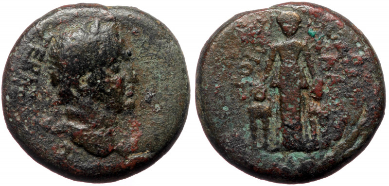 Caria, Attuda AE (Bronze, 19,0 mm, 6,16 g) Issue: Augustus? (27BC-14AD)
Obverse:...