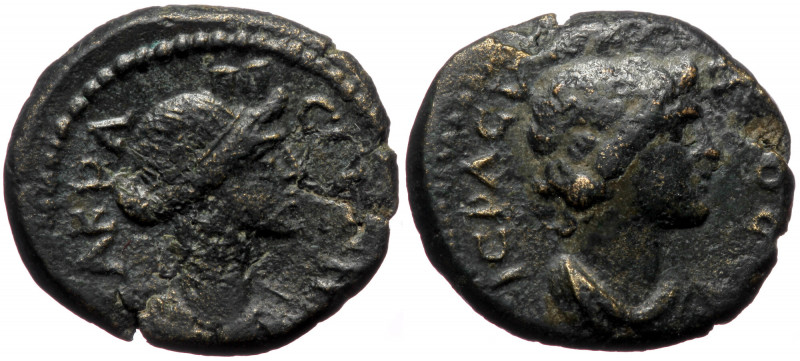 Lydia, Akrasos, AE (Bronze, 16,2 mm, 2,56 g), pseudo-autonomous issue, 3rd centu...