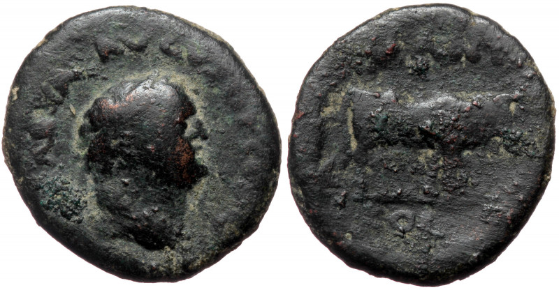 Pisidia, Antiochia, Titus as caesar ? (69-79), AE (Bronze, 22,2 mm, 6,65 g). Obv...