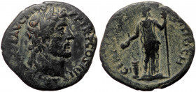 Pisidia, Antiochia, Antoninus Pius (138-161), AE (Bronze, 26,0 mm, 7,93 g), 145-161. Obv: ANT[ONINV]S AVG PIVS - P P TR P COS IIII, laureate head of A...