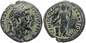 Pisidia, Antiochia, Antoninus Pius (138-161), AE aes (Bronze, 25,2 mm, 7,01 g), 145-161. 
Obv: [ANTO]NINUS AVG - PIVS P P TR P C[OS I]II, laureate hea...