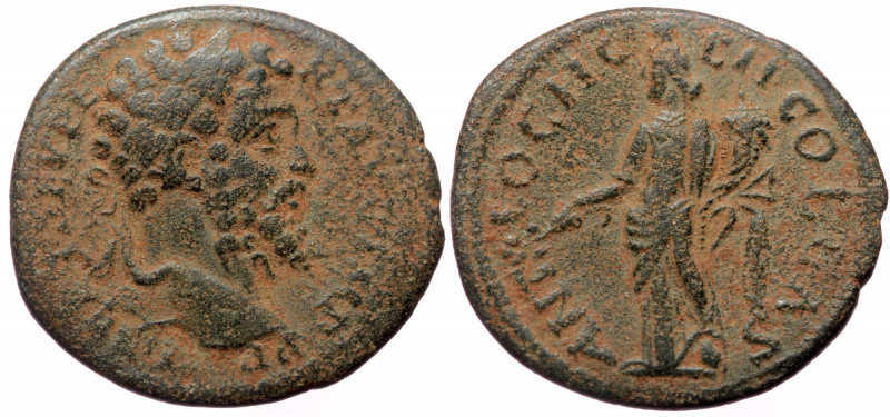 Pisidia, Antiochia, Septimius Severus (193-211), AE 'As' (Bronze, 24,1 mm, 6,10 ...