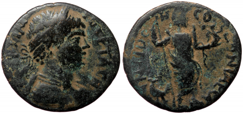 Pisidia, Antiochia, Geta as caesar (198-209), AE (Bronze, 22,7 mm, 4,76 g). Obv:...