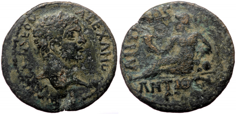 Pisidia, Antiochia, Severus Alexander (222-235), AE (Bronze, 28,0 mm, 10,68 g). ...