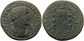 Pisidia, Antiochia, Philip I Arab (244-249), AE (Bronze, 26,2 mm, 9,53 g). Obv: IMP M IVL PHILIPPVS P F AVc, radiate, cuirassed and draped bust of Phi...