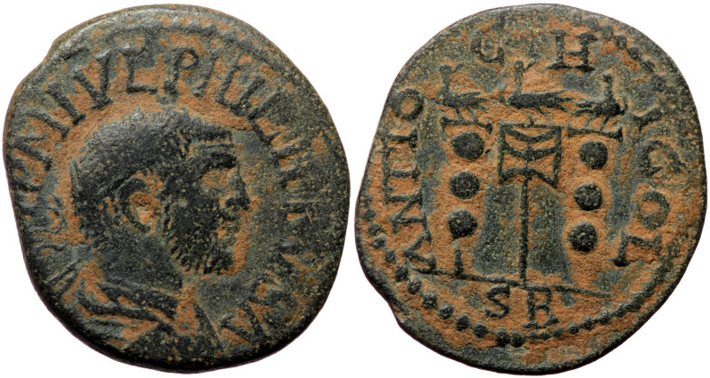 Pisidia, Antiochia, Philip I Arab (244-249), AE (Bronze, 25,3 mm, 8,32 g). Obv: ...