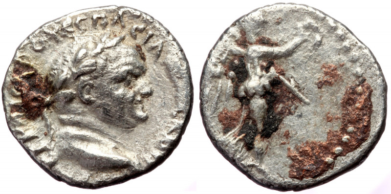 Cappadocia, Caesarea Eusebeia, Vespasian (69-79), AR hemidrachm (Silver, 14,0 mm...