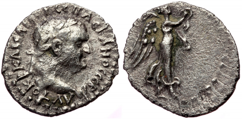 Cappadocia, Caesarea Eusebeia, Vespasian (69-79), AR hemidrachm (Silver, 15,6 mm...