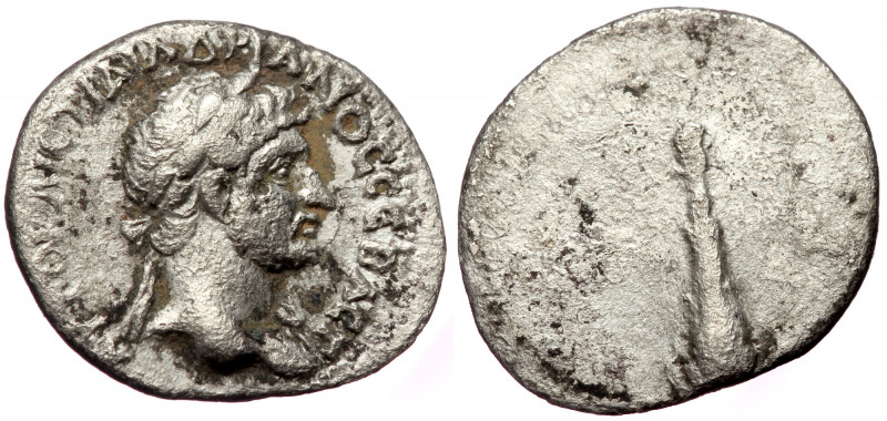 CAPPADOCIA, Caesarea AR Hemidrachm (Silver, 1.68g, 16mm) Hadrian (117-138) Dated...