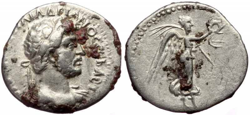 Cappadocia, Caesarea Eusebeia, Hadrianus (117-138), AR hemidrachm (Silver, 14,9 ...