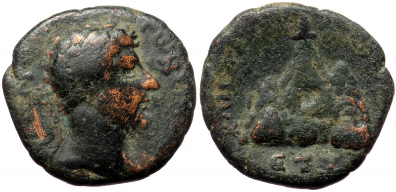 Cappadocia, Caesarea, Marcus Aurelius (161-180), AE (Bronze, 21,8 mm, 7,83 g), s...