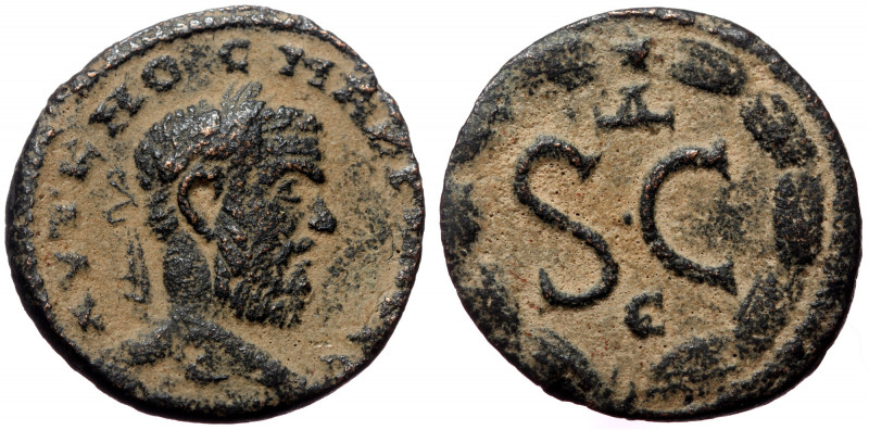 Syria, Antiochia ad Orontem AE (Bronze 3,76g 19mm) Macrinus (217-218), ca 217-21...