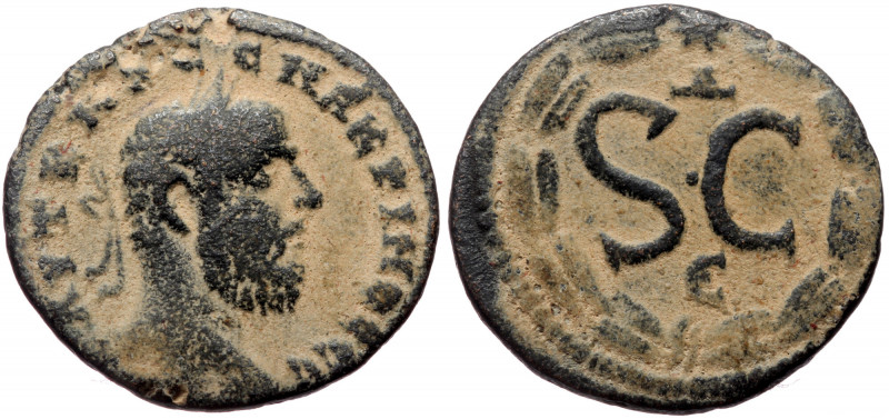 Syria, Antiochia ad Orontem AE (Bronze 4,33g 19mm) Macrinus (217-218), ca 217-21...