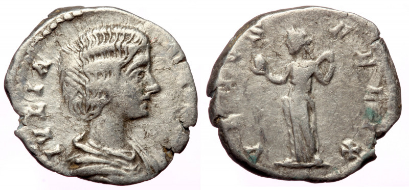 Julia Domna (193-217), AR denarius (Silver, 18,6 mm, 3,08 g). Rome, under Septim...